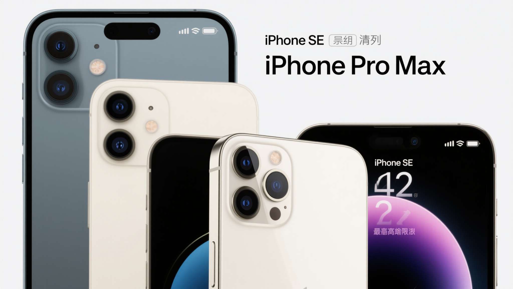 苹果17pro和苹果17promax对比 苹果历来对产品命名极为谨慎,每一个系列名称都承载着清晰的市场定位。从iPhone